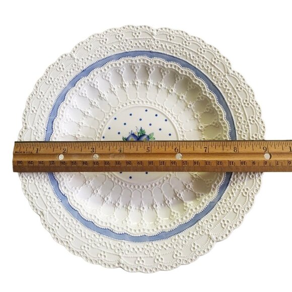 Spode’s Jewel “Old Concord” 9 1/4” Luncheon 4pc Plates - Picture 4 of 6